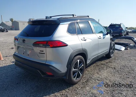 2024 Toyota Corolla Cross Hybrid Xse из США, поврежденный, VIN 7MUFBABG6RV061244